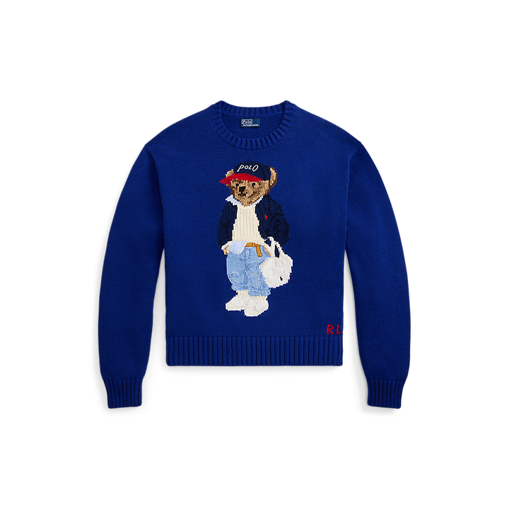 PRL Polo Bear Cotton Crewneck Jumper/Pulover 211A96238001
