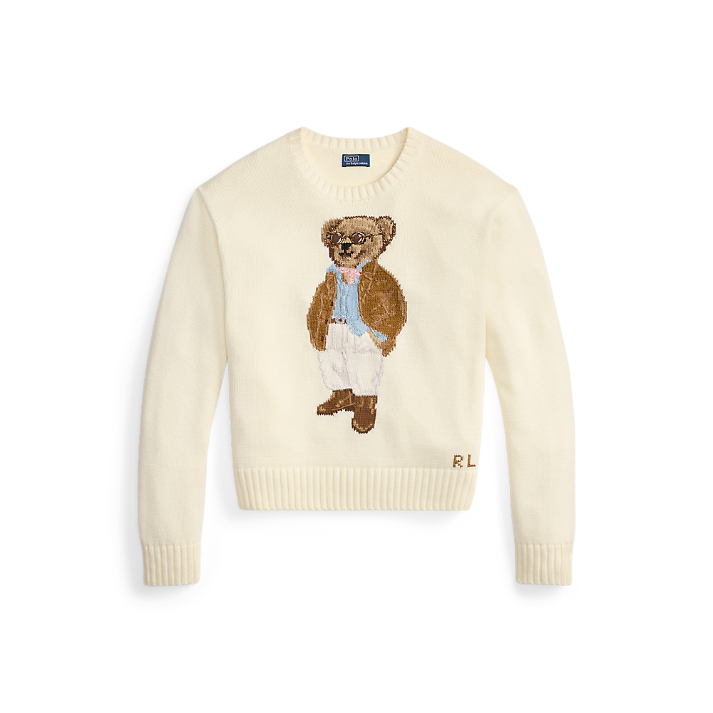 PRL Polo Bear Cotton Crewneck Jumper/Pulover 211A96248001