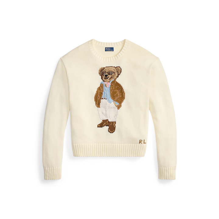 PRL Polo Bear Cotton Crewneck Jumper/Pulover 211A96248001