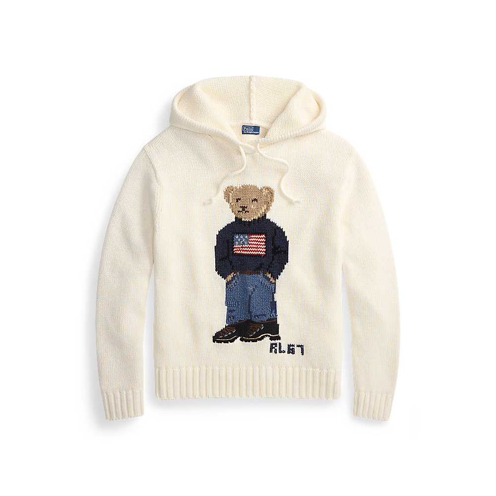 PRL Polo Bear Hooded Jumper/Pulover 211A96253001