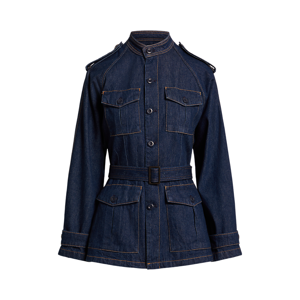 PRL Belted Denim Utility Jacket/Jakna 211A96316001