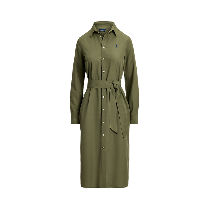 PRL Cotton-Linen Belted Shirtdress/Haljina 211A96346001