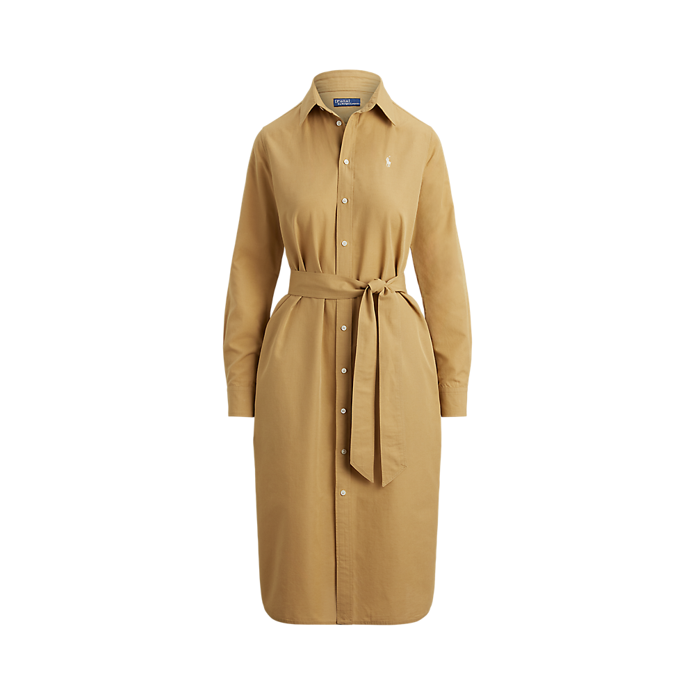 PRL Cotton-Linen Belted Shirtdress/Haljina 211A96346002