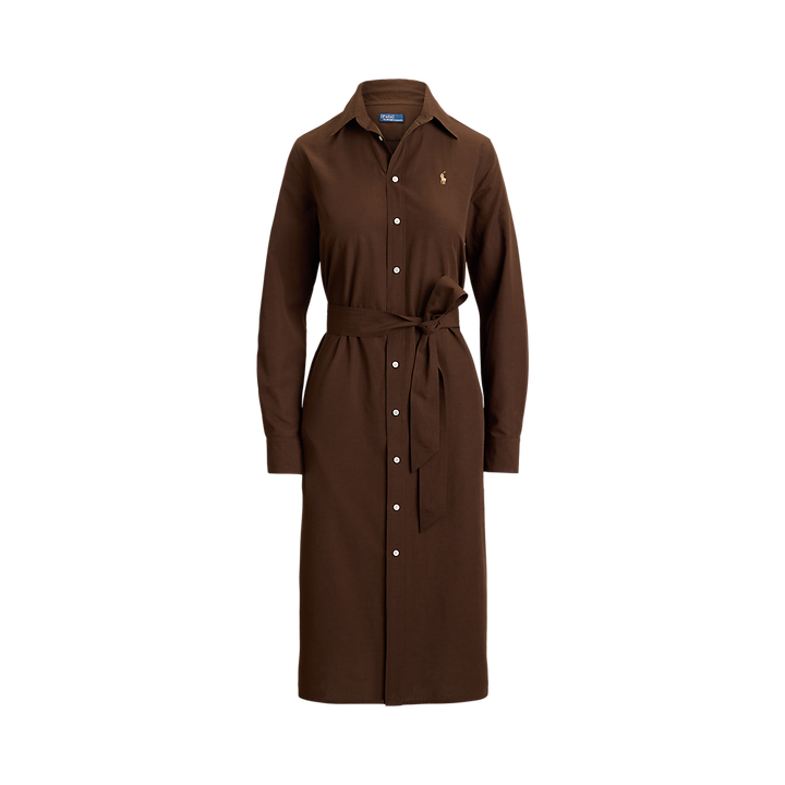 PRL Cotton-Linen Belted Shirtdress/Haljina 211A96346003