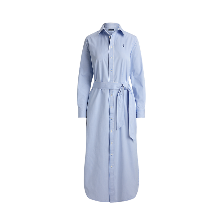 PRL Belted Striped Cotton Shirtdress/Haljina 211A96362001