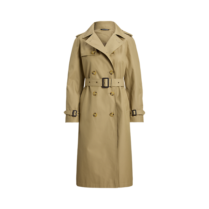 LRL Double-Breasted Belted Trench Coat/Baloner 297951259003