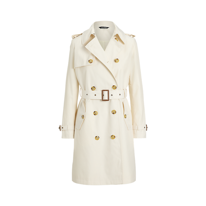 LRL Double-Breasted Cotton-Blend Trench Coat/Baloner 297967122005