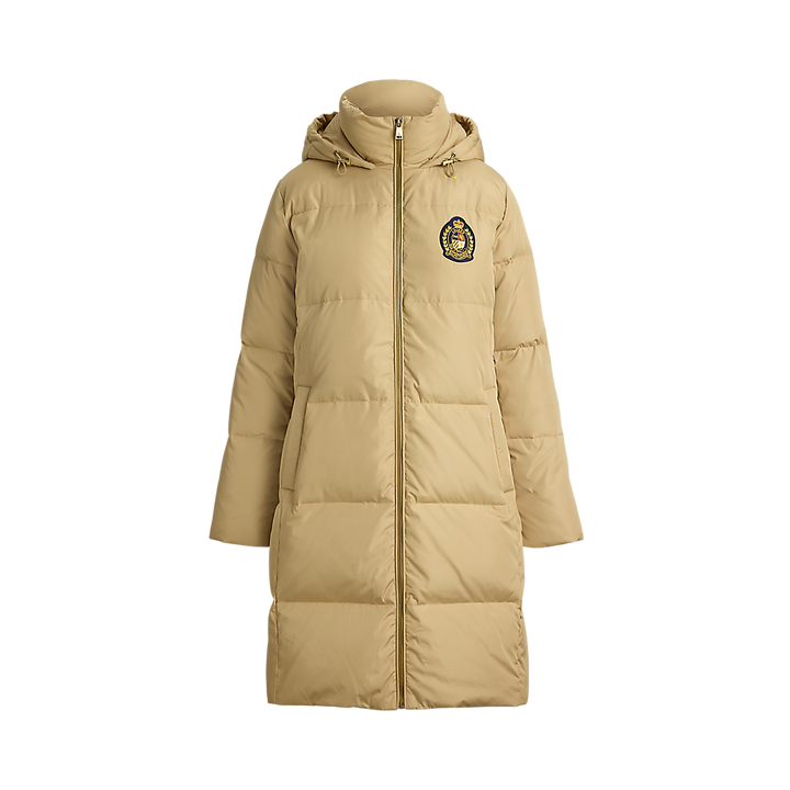 LRL Crest-Patch Hooded Quilted Down Coat/Jakna 297P04126002