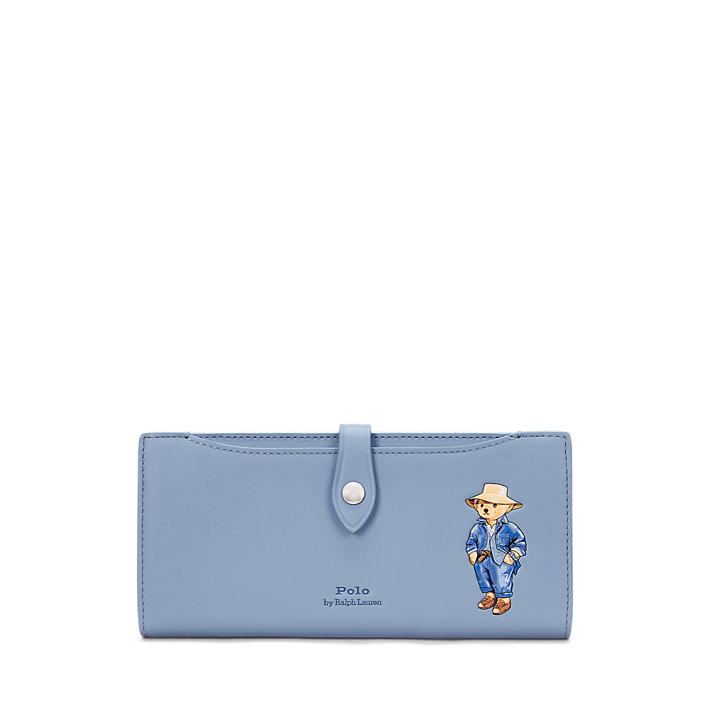 PRL Polo Bear Leather Snap Wallet/Novčanik 427960632001