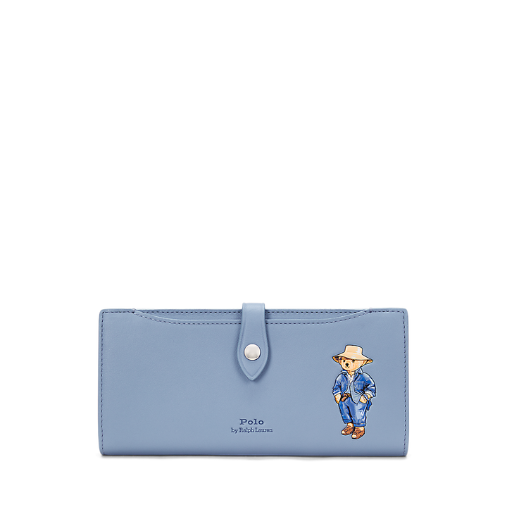 PRL Polo Bear Leather Snap Wallet/Novčanik 427960632001