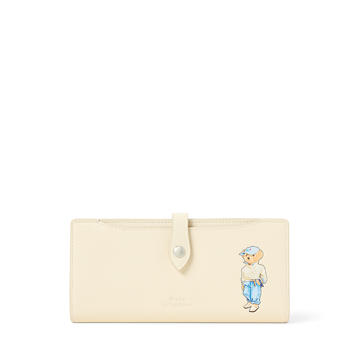 PRL Polo Bear Leather Snap Wallet/Novčanik 427967717001