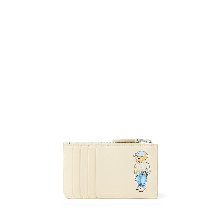 PRL Polo Bear Leather Zip Card Case/Etui za kartice 427967718001