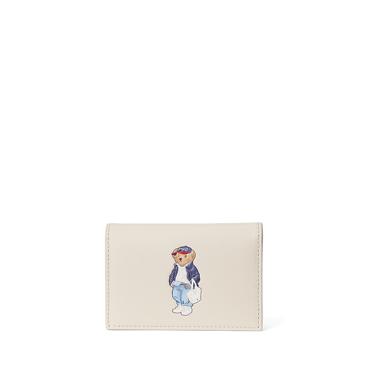 PRL Polo Bear Leather Flapped Card Case/Novčanik 427P05789001