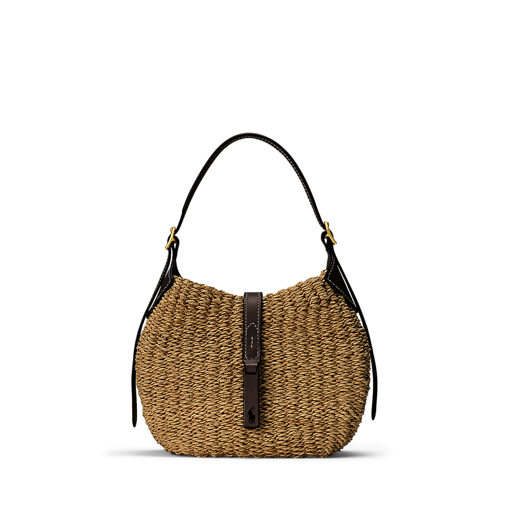 PRL Polo ID Raffia Small Shoulder Bag/Torba 428955916001