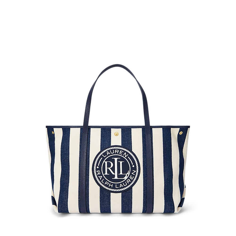 LRL Striped Herringbone Large Emerie Tote/Torba 431956937001