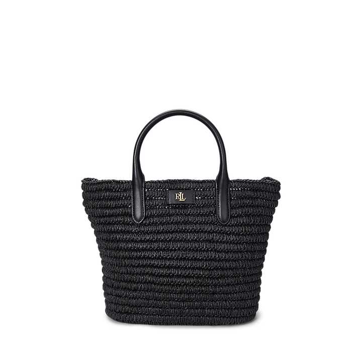 LRL Woven Straw Medium Brie Tote Bag/Torba 431962120002