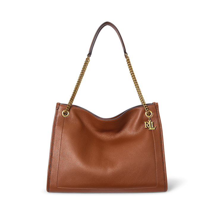LRL Pebbled Leather Large Bradley Tote Bag/Torba 431969352001