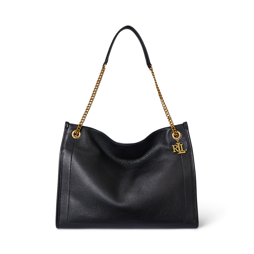 LRL Pebbled Leather Large Bradley Tote Bag/Torba 431969352002