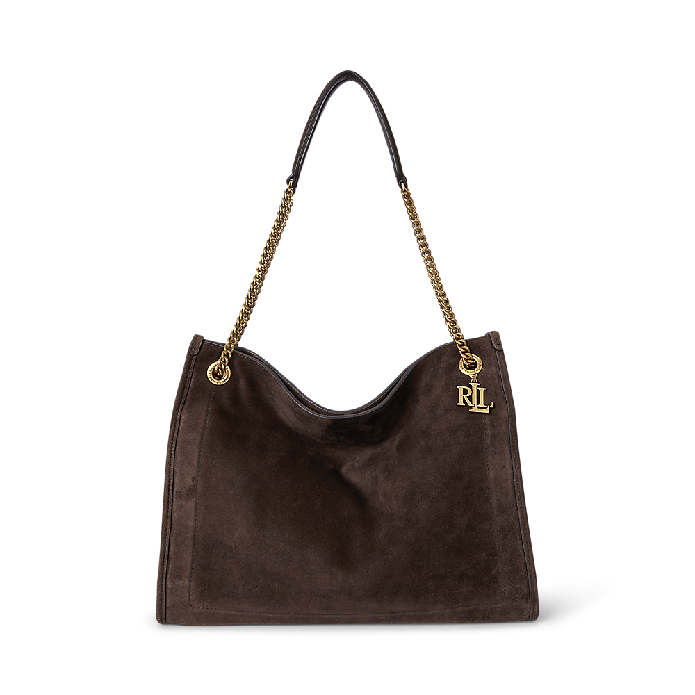LRL Suede Large Bradley Shopper Tote Bag/ Torba 431969418002