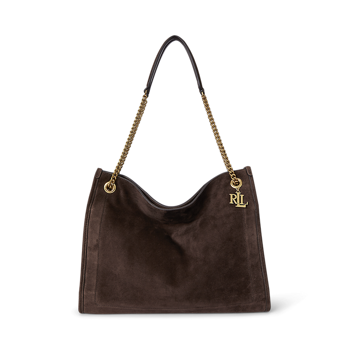 LRL Pebbled Leather Large Bradley Tote Bag/Torba 431969352002