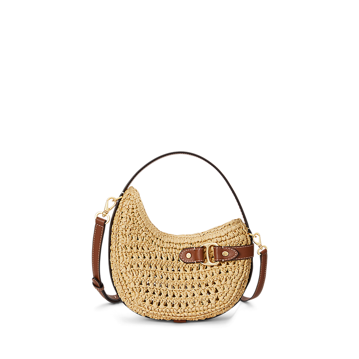 LRL Small Woven Straw Tasha Crossbody Bag/Torba 431982191001