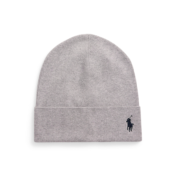 PRL Rib-Knit Cotton Beanie/Kapa 449959339003