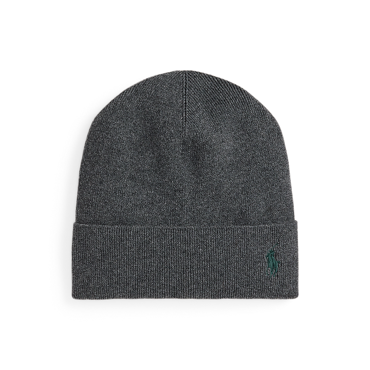 PRL Rib-Knit Cotton Beanie/Kapa 449959339004