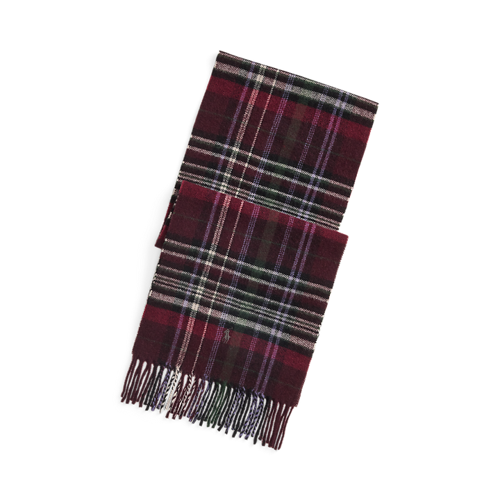 PRLTartan Fringe Wool Scarf/Šal 449959354011