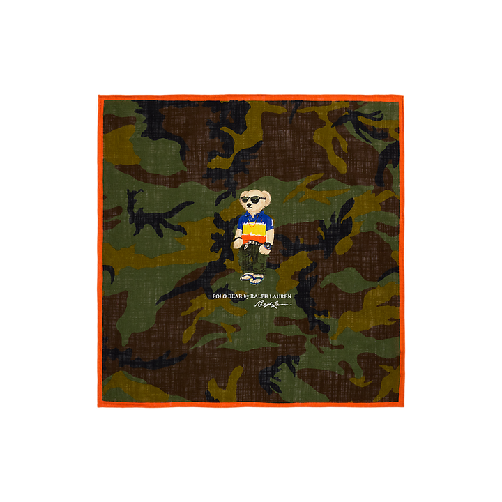 PRL Polo Bear Camo Cotton Bandanna/Šal 449973185001