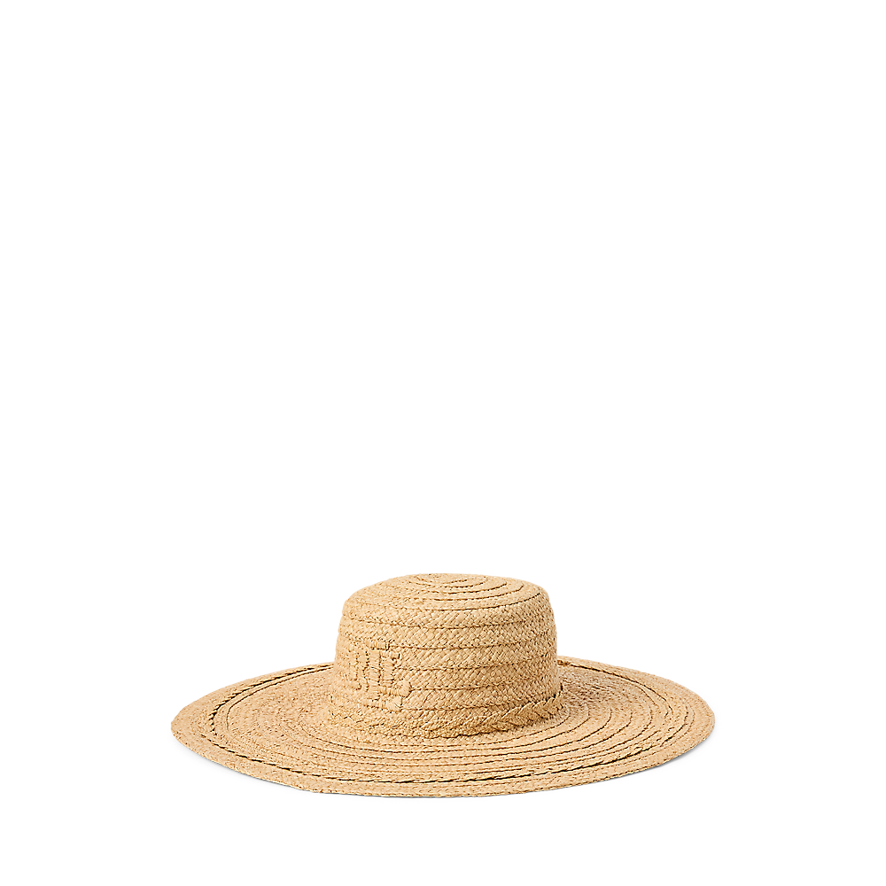 LRL Logo Raffia Sun Hat/Šešir 454972586001