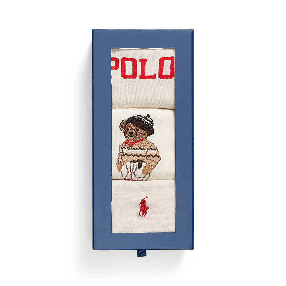 PRL Polo Bear Crew Sock 3-Pack Gift Set/ Čarape 455982964001