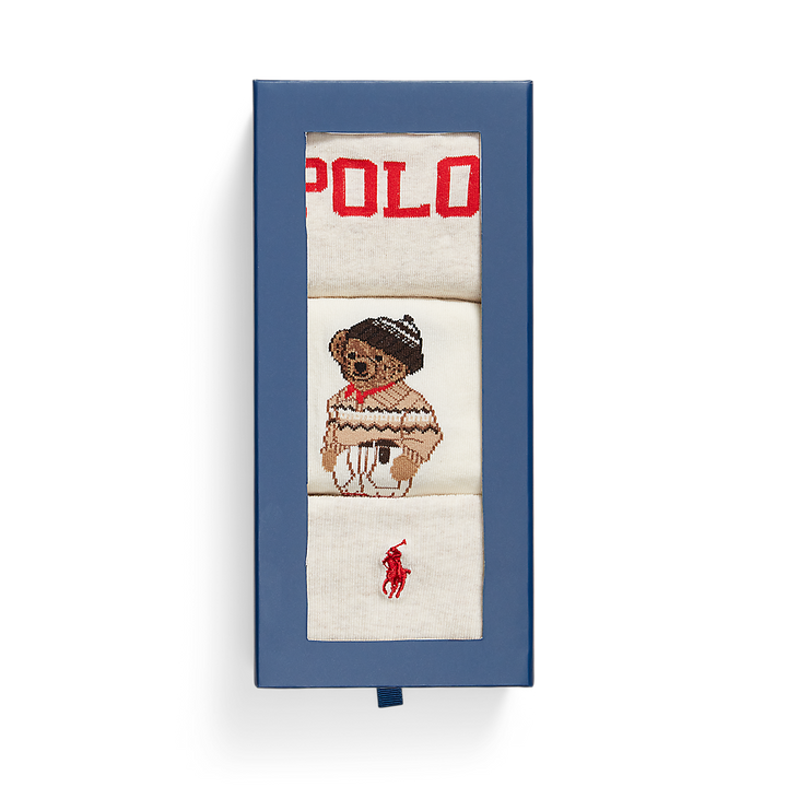 PRL Polo Bear Crew Sock 3-Pack Gift Set/ Čarape 455982964001