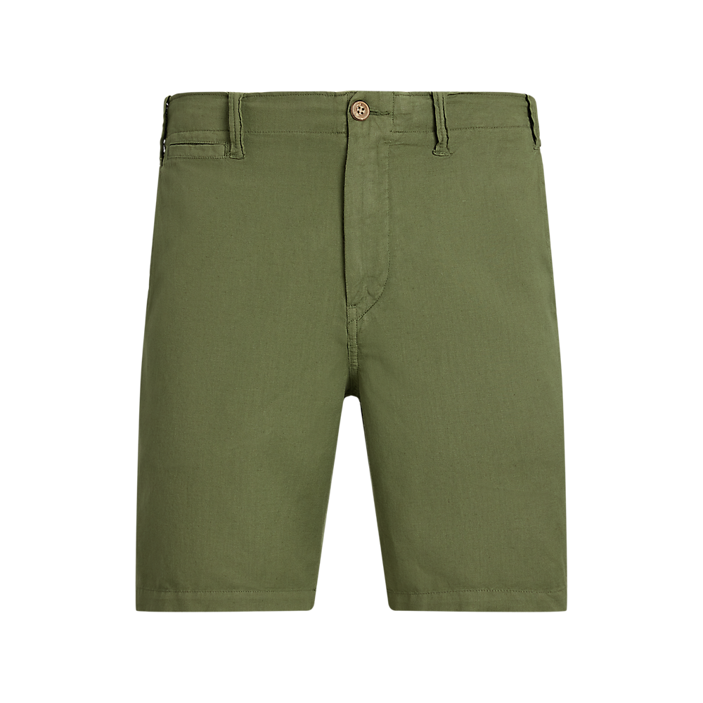 PRL 21.6 cm Classic Fit Linen-Cotton Short/Bermude 710741375032