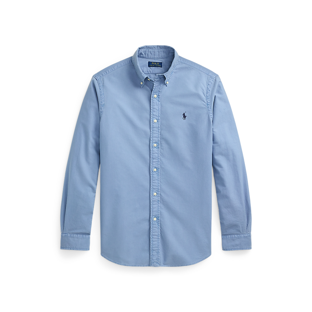 PRL Slim Fit Garment-Dyed Oxford Shirt/ Košulja 710804257059