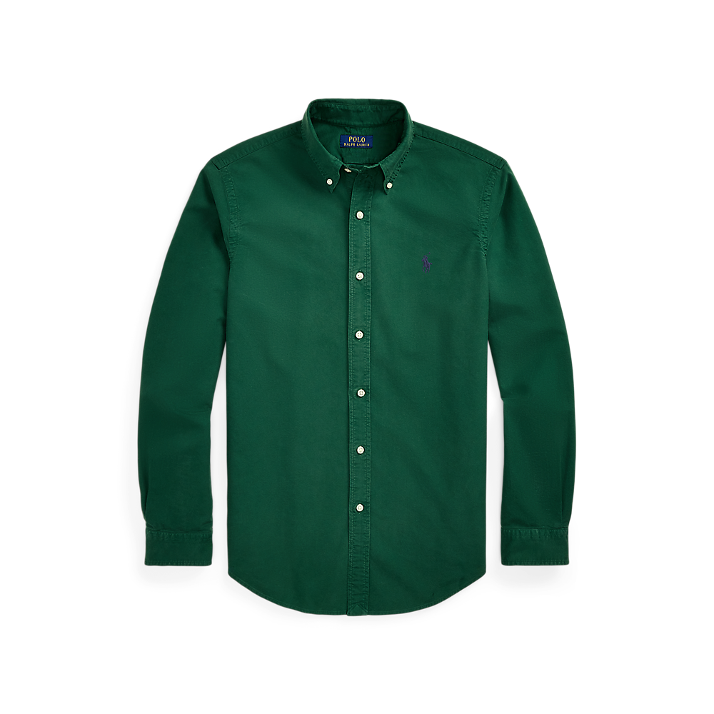 PRL Slim Fit Garment-Dyed Oxford Shirt/Košulja 710804257063