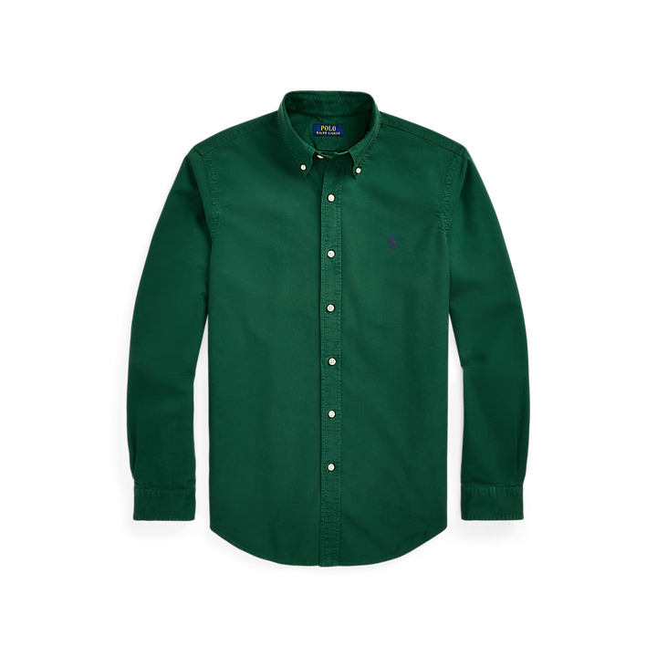 PRL Slim Fit Garment-Dyed Oxford Shirt/Košulja 710804257063
