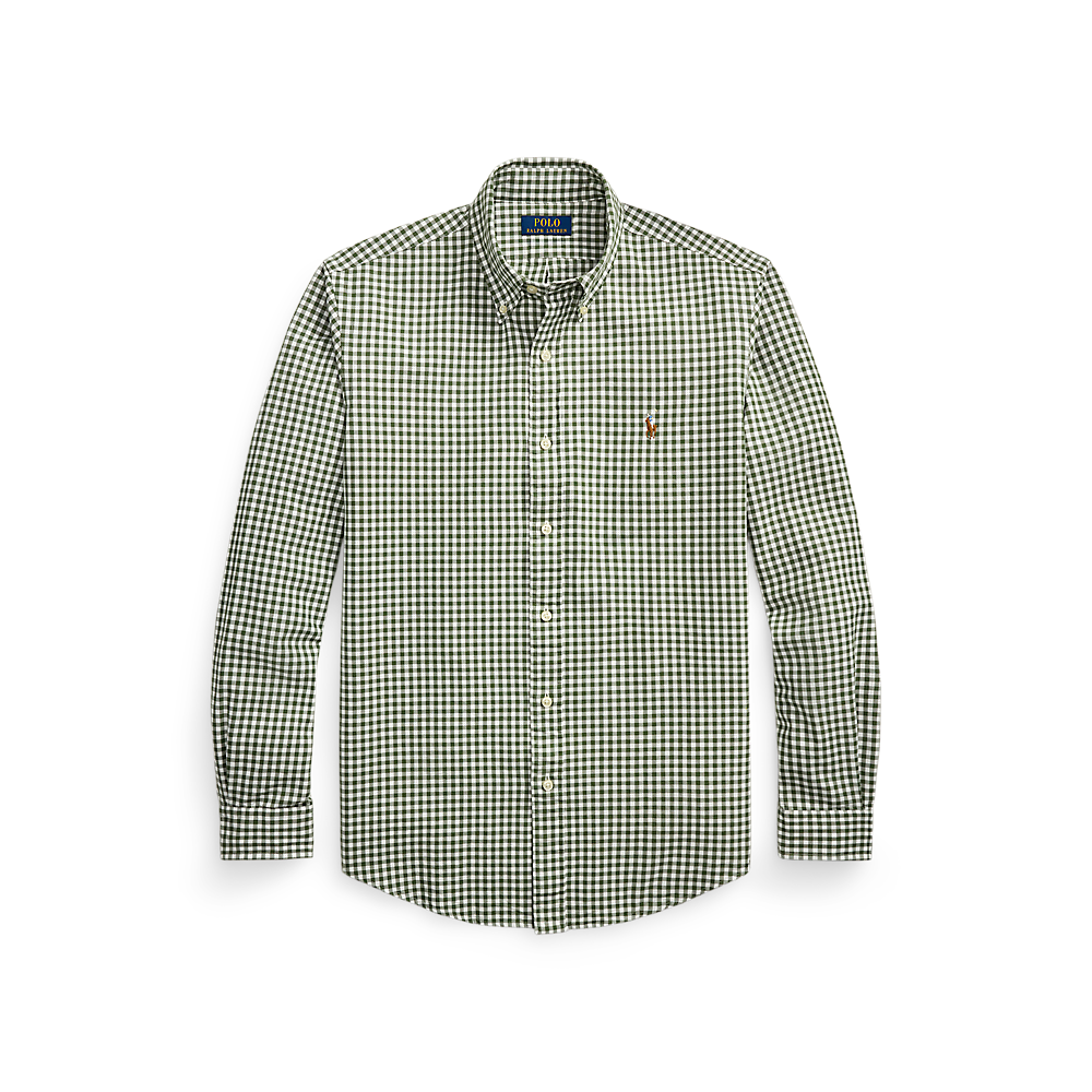 PRL Slim Fit Gingham Oxford Shirt/Košulja 710852744003