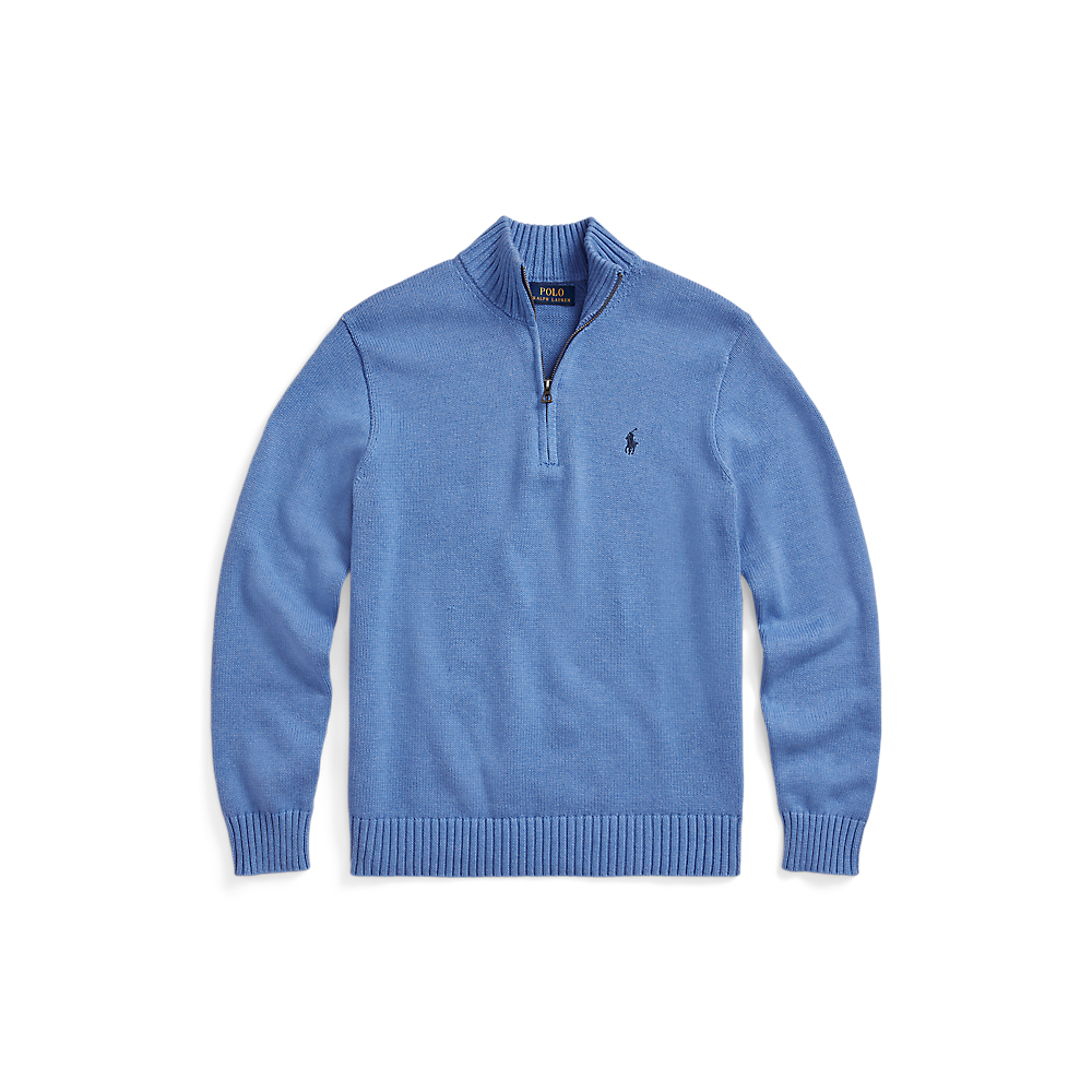 PRL Cotton Quarter-Zip Jumper/Pulover 710859939005
