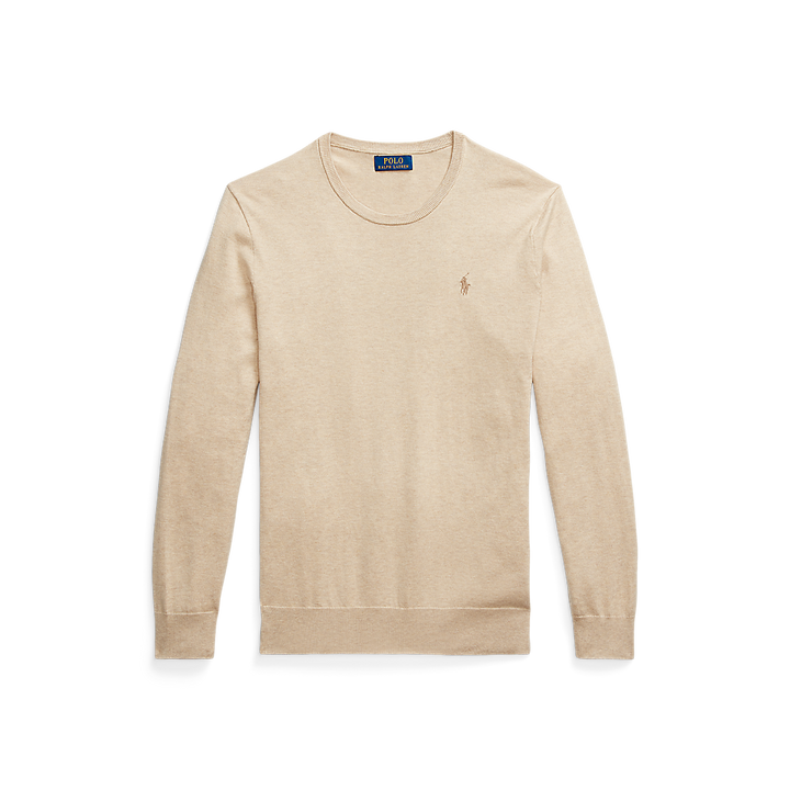 PRL Slim Fit Textured Cotton Sweater/ Pulover 710890558505