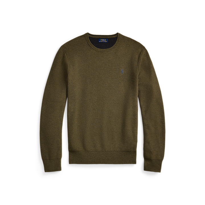 PRL Textured Cotton Crewneck Jumper/Pulover 710918163518