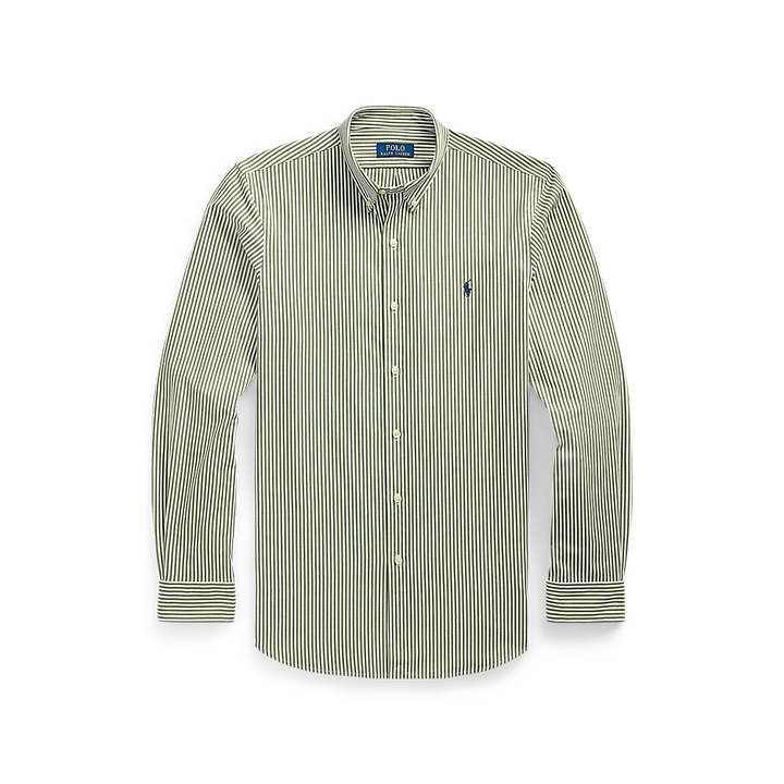 PRL Custom Fit Striped Stretch Poplin Shirt/Košulja 710929346013