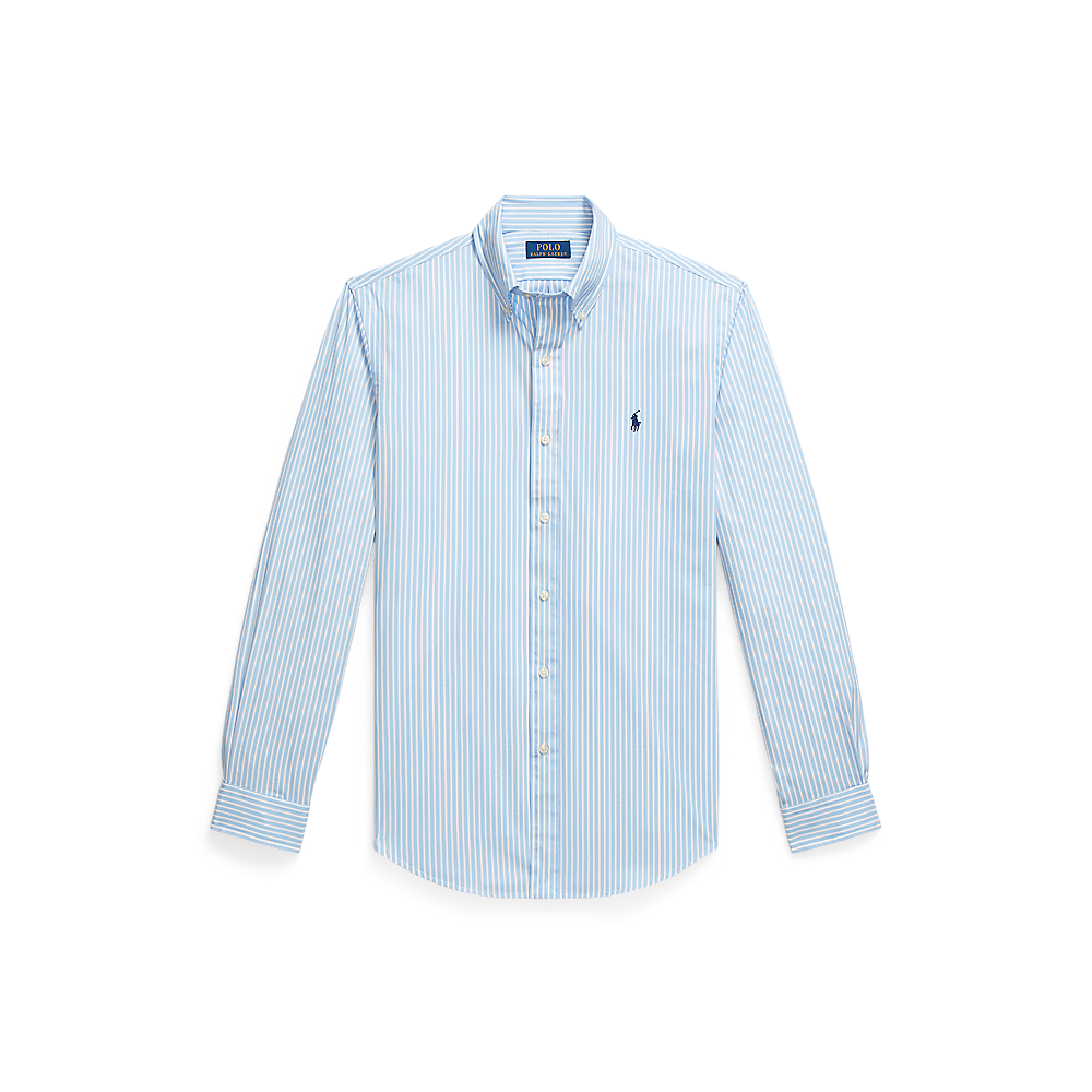 PRL Custom Fit Striped Stretch Poplin Shirt/Košulja 710929346018