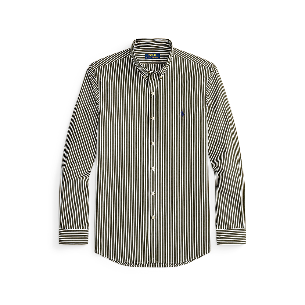 PRL Custom Fit Striped Stretch Poplin Shirt/Košulja 710929346025