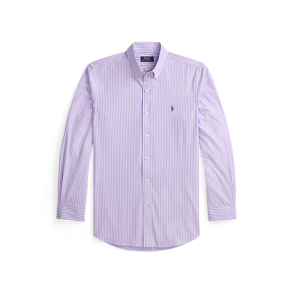 PRL Custom Fit Striped Stretch Poplin Shirt/Košulja 710929346026