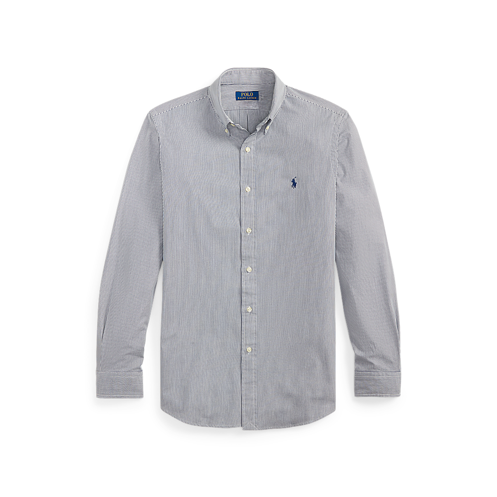 PRL Custom Fit Striped Stretch Poplin Shirt/Košulja 710929346027