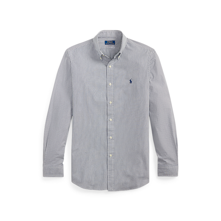 PRL Custom Fit Striped Stretch Poplin Shirt/Košulja 710929346027