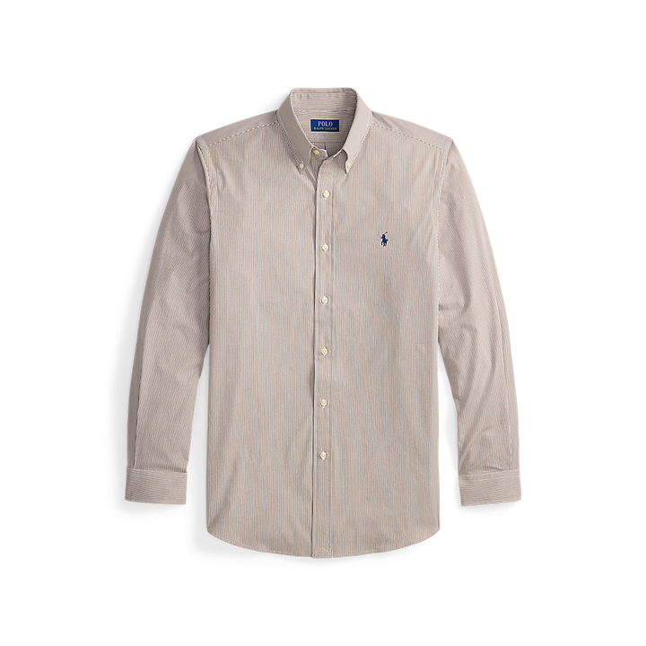 PRL Custom Fit Striped Stretch Poplin Shirt/Košulja 710929346028