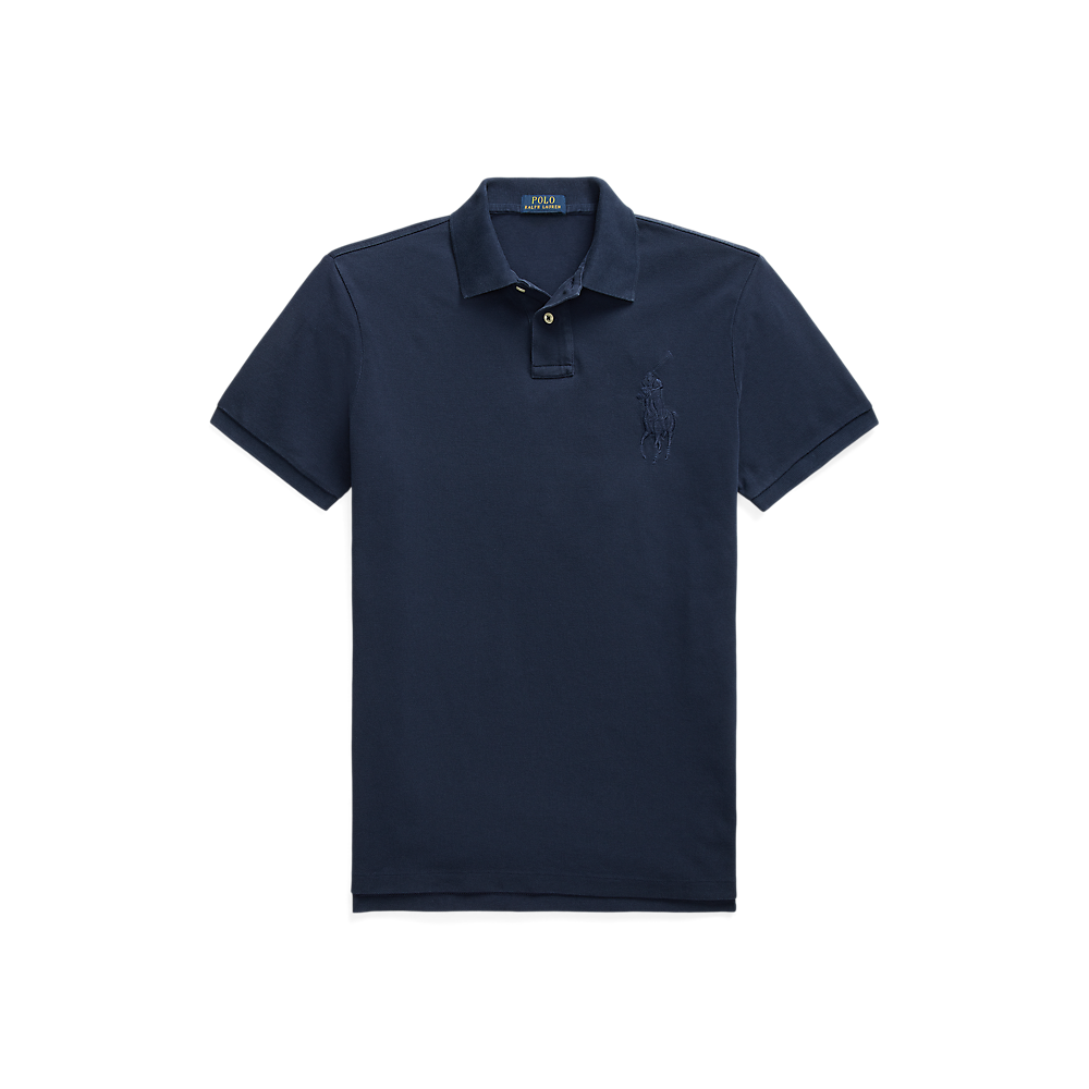 PRL Custom Slim Fit Big Pony Mesh Polo Shirt/Polo majica 710938137006