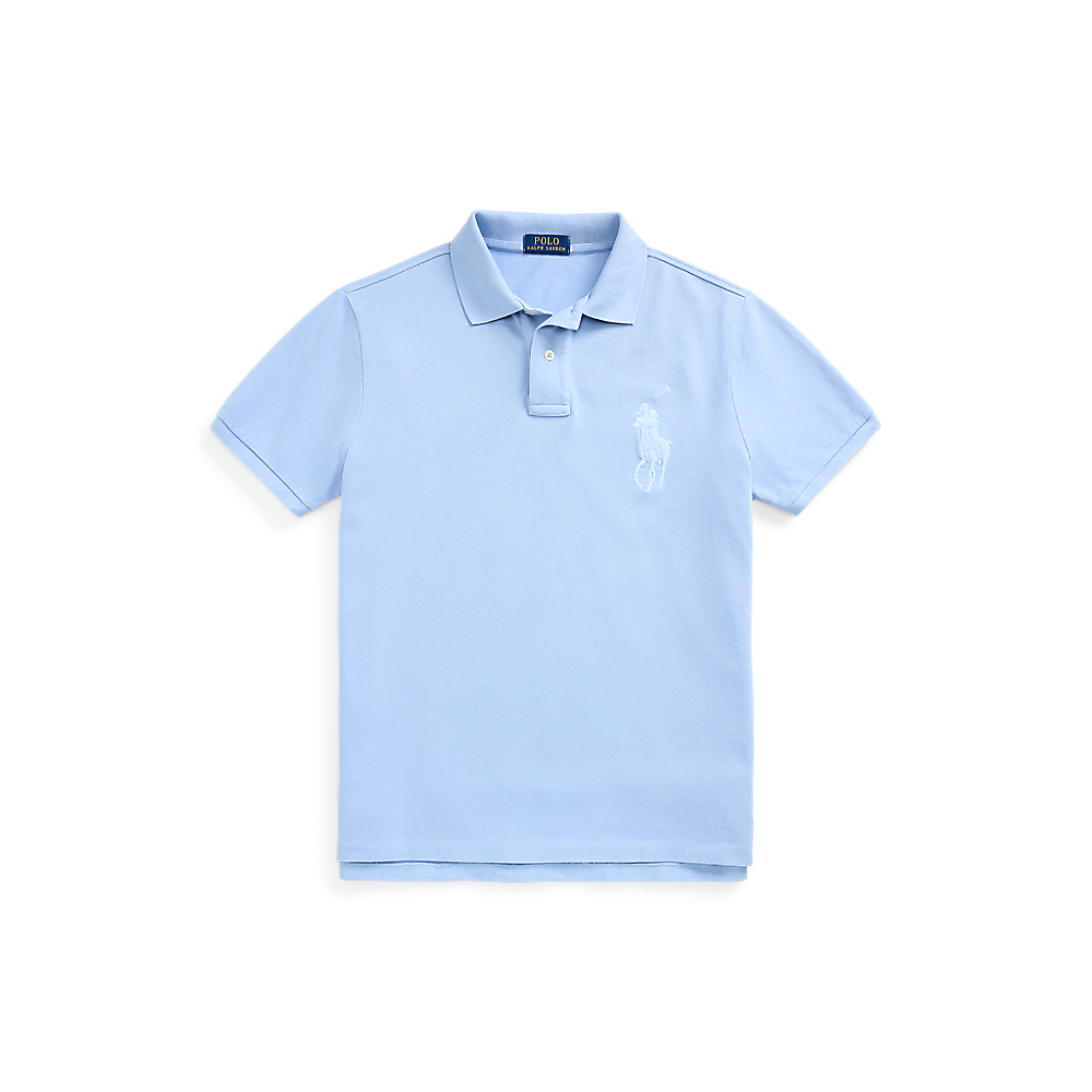 PRL Custom Slim Fit Big Pony Mesh Polo Shirt/Polo majica 710938137012
