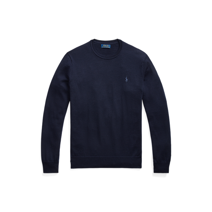 PRL Slim Fit Washable Wool Crewneck Jumper /Pulover 710946143001